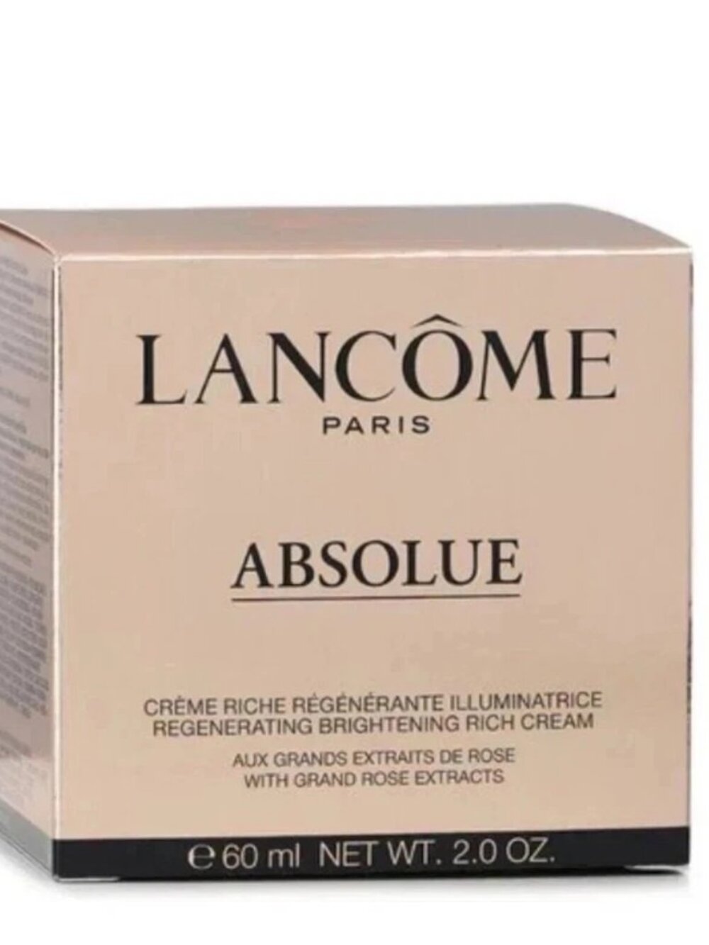 NEW Lancôme Absolue Rich Cream 60ml / 2.0 oz Sealed Luxury Face Moisturizer - Picture 1 of 2